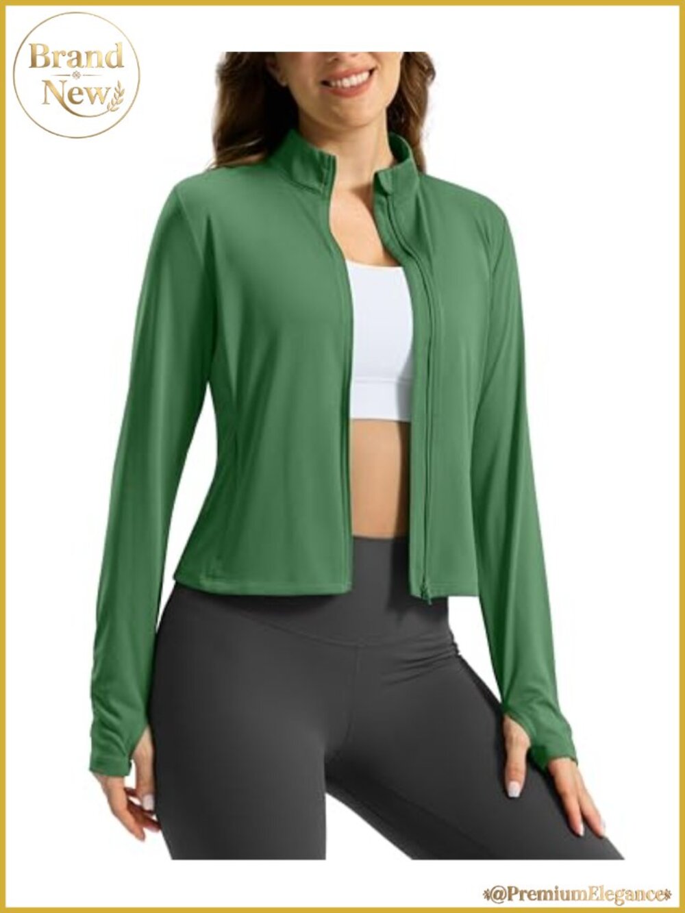 UPF 50+ Sun Protection Athletic Jacket Lightweight Women's